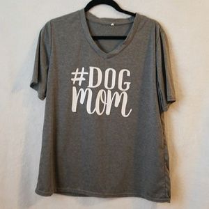 #dogmom tee shirt